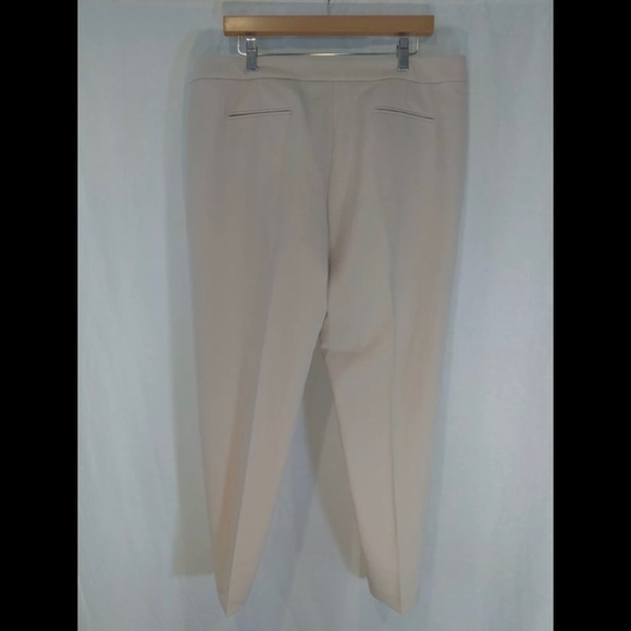 Anne Klein Womens Pants 16 Tan Lightweight New - Picture 3 of 4